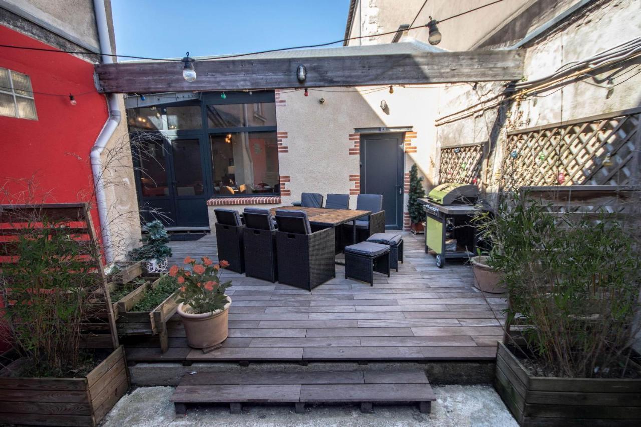 L'Atelier Chambourdin - Maison/Loft Centre Blois Buitenkant foto
